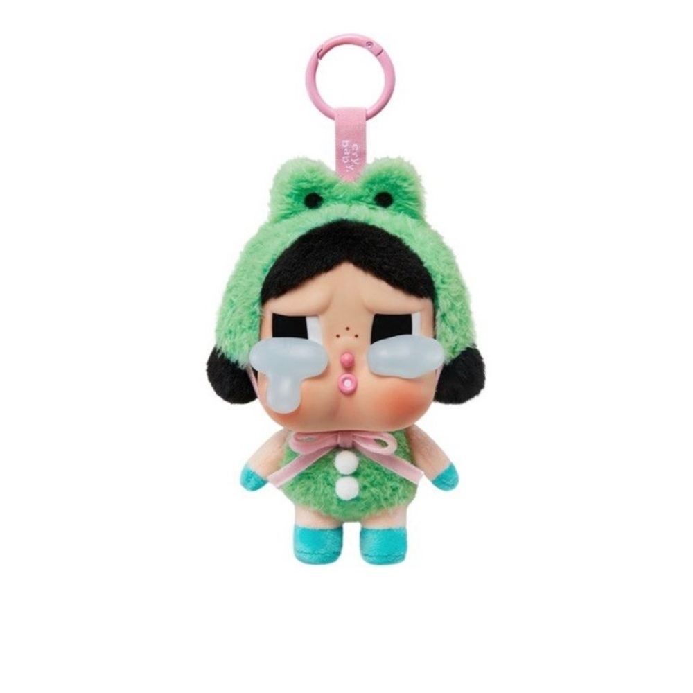 POPMART CRYBABY CRYING AGAIN WHAT THE FROG